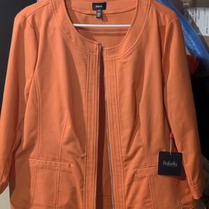 Rafaella Women's Orange Jacket